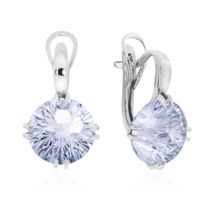 Купить оптом серьги из серебра с фианитами 2340201496-1-70 от Krasnoe