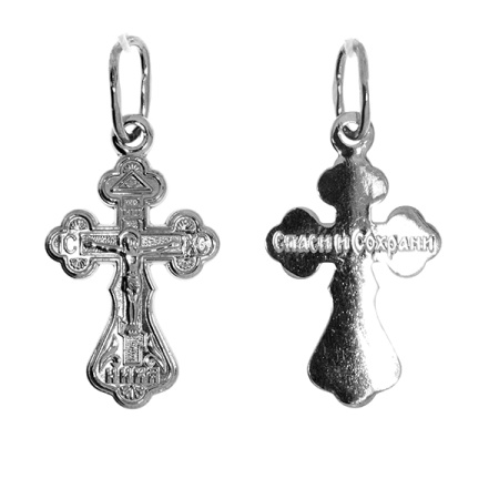 Купить оптом подвеска из серебра без вставок 7340401019 от Krasnoe