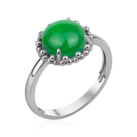 Купить оптом кольцо из серебра с агатом 1340396496-1-60 от Krasnoe