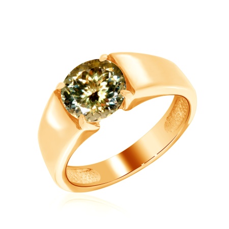 Купить оптом кольцо из серебра с кристалл ювелирныйом 1329291118-98 от Krasnoe