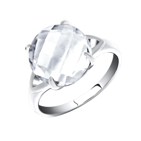 Купить оптом кольцо из серебра с фианитом 1340201124 от Krasnoe