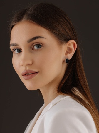 Купить оптом серьги из серебра с агатами 2340391796-20 от Krasnoe