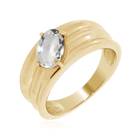 Купить оптом кольцо из серебра с хрусталём 1320521671 от Krasnoe