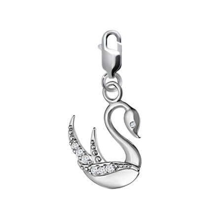 Купить оптом подвеска из серебра с фианитами 3340202871 от Krasnoe