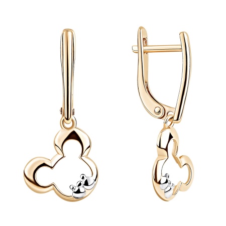 Купить оптом серьги из серебра без вставок 2329405213 от Krasnoe