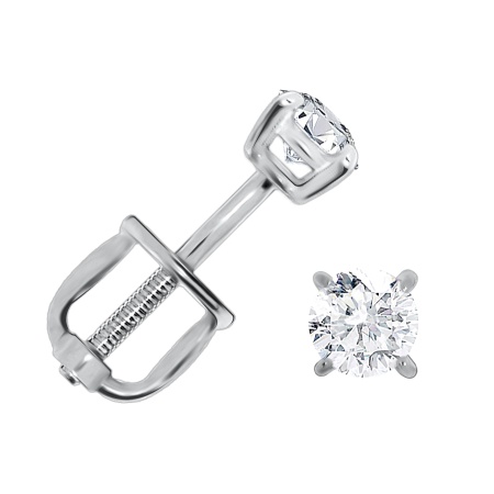 Купить оптом пусеты из серебра с фианитами 2340202058 от Krasnoe