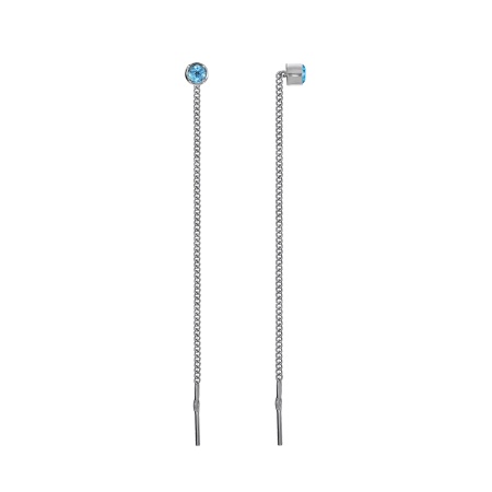 Купить оптом серьги из серебра с кварцем 2340184083-1-73 от Krasnoe