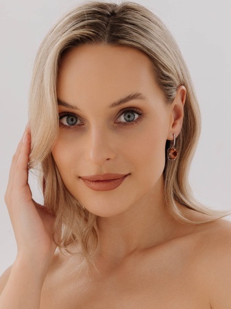 Купить оптом серьги из серебра с султанитами 2340611708 от Krasnoe