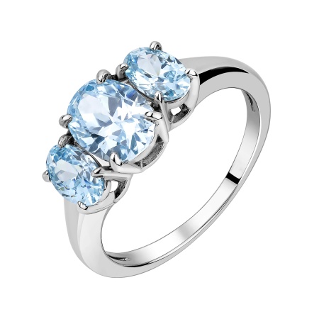 Купить оптом кольцо из серебра с фианитами 1340205744-70 от Krasnoe