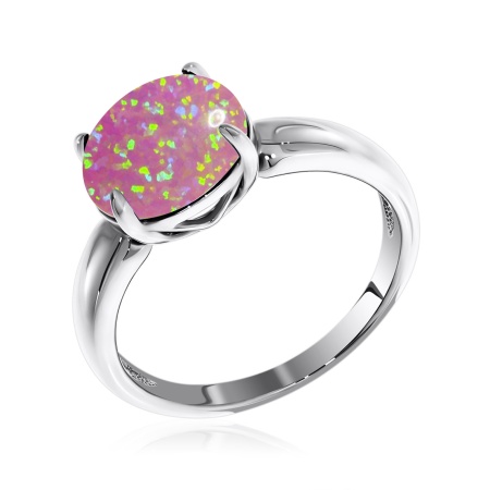 Купить оптом кольцо из серебра с опалом 1340250045-30 от Krasnoe