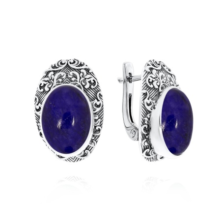 Купить оптом серьги из серебра с агатами 2310391371-80 от Krasnoe