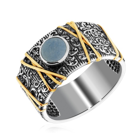 Купить оптом кольцо из серебра с виоланом 1317В01365 от Krasnoe