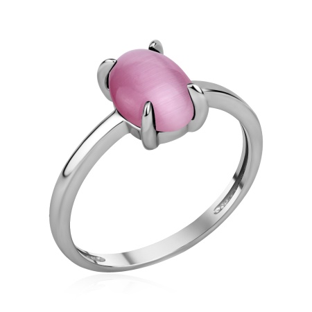 Купить оптом кольцо из серебра с кошачий глазом 1340266613-30 от Krasnoe