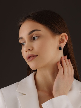 Купить оптом серьги из серебра с агатами 2340391796-20 от Krasnoe