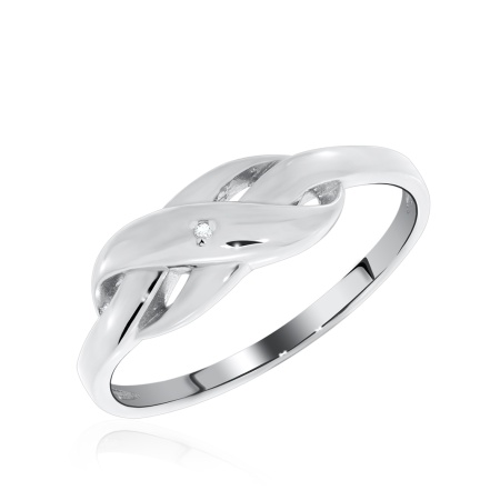 Купить оптом кольцо из серебра с фианитами 1340200590 от Krasnoe