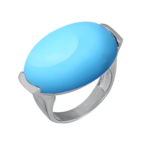 Купить оптом кольцо из серебра с бирюзой 3547003416-2 от Krasnoe