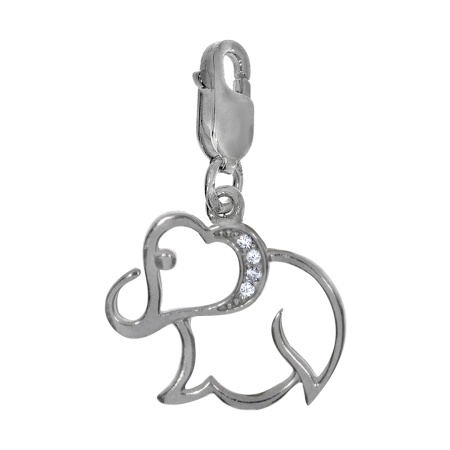 Купить оптом подвеска из серебра с фианитами 3207033741-1 от Krasnoe
