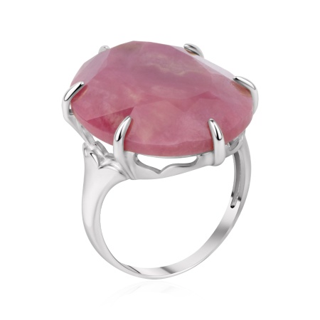 Купить оптом кольцо из серебра с родонитом 1340456499 от Krasnoe