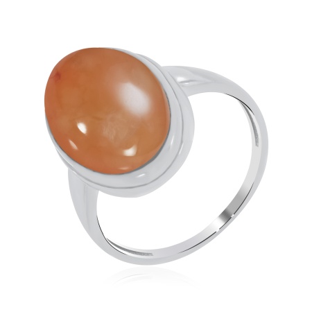 Купить оптом кольцо из серебра с халцедоном 1340601880-40 от Krasnoe