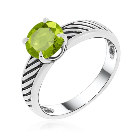 Купить оптом кольцо из серебра с ситаллом 1310881647-65 от Krasnoe