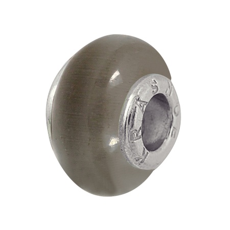 Купить оптом подвеска из серебра с кошачий глазом 3547033035-3-49 от Krasnoe