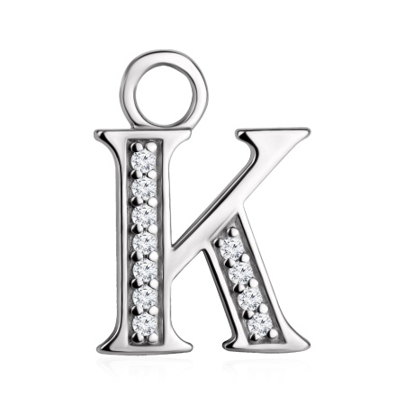 Купить оптом подвеска из серебра с фианитами 3340205860л-1 от Krasnoe