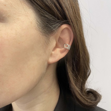 Купить оптом серьги из серебра без вставок 2340404896 от Krasnoe