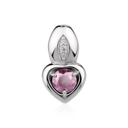 Купить оптом подвеска из серебра с фианитами 3340204840л-30 от Krasnoe