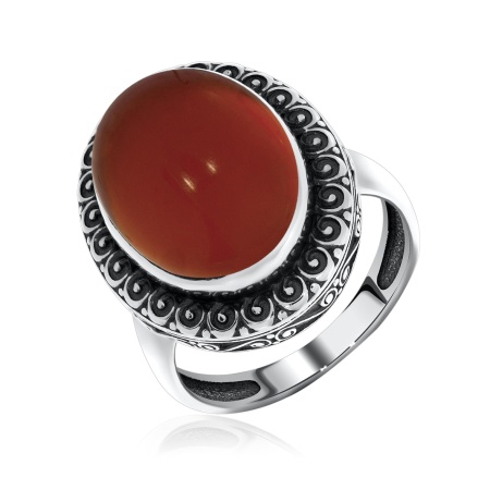 Купить оптом кольцо из серебра с агатом 1310390956-40 от Krasnoe