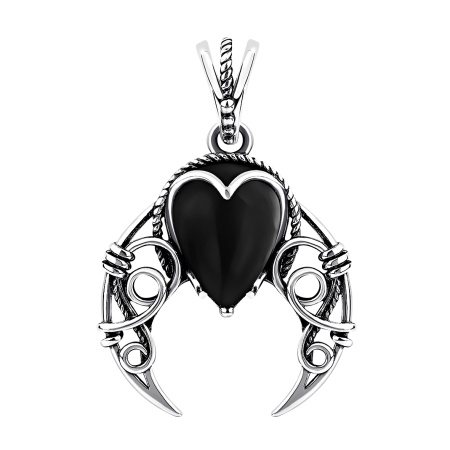 Купить оптом подвеска из серебра с агатом 3310395069-20 от Krasnoe