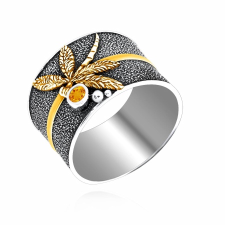 Купить оптом кольцо из серебра с кварцем 1317181765-50 от Krasnoe