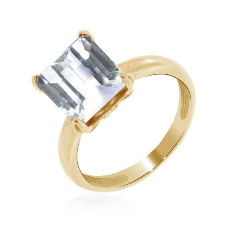 Купить оптом кольцо из серебра с хрусталём 1320521551 от Krasnoe