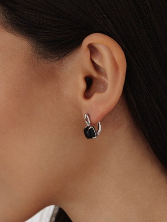 Купить оптом серьги из серебра с агатами 2340395738-20 от Krasnoe