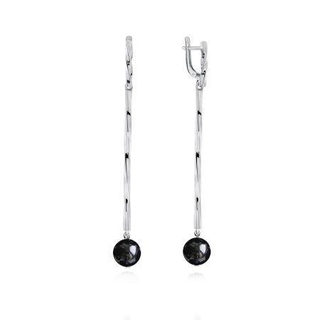 Купить оптом серьги из серебра с агатами 2340390856-20 от Krasnoe