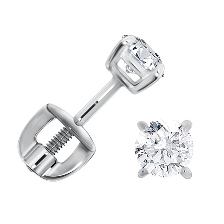 Купить оптом пусеты из серебра с фианитами П340200050 от Krasnoe