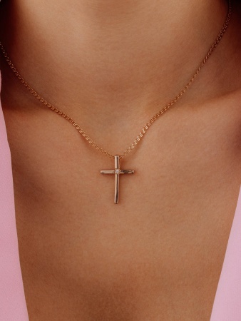 Купить оптом подвеска из серебра с фианитом 3320204683 от Krasnoe