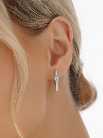 Купить оптом серьги из серебра с фианитами 2340205889-70 от Krasnoe