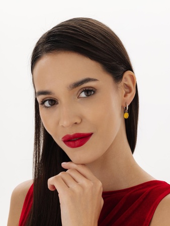 Купить оптом серьги из серебра с агатами 2340390901-50 от Krasnoe