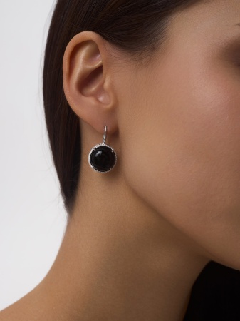 Купить оптом серьги из серебра с агатами 2310395179-20 от Krasnoe