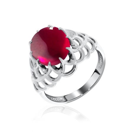 Купить оптом кольцо из серебра с агатом 1340391541-37 от Krasnoe