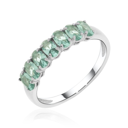 Купить оптом кольцо из серебра с ситаллами 1340881723-78 от Krasnoe