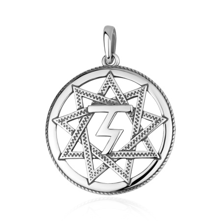 Купить оптом подвеска из серебра без вставок 3310406348 от Krasnoe