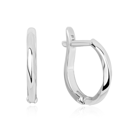 Купить оптом серьги из серебра без вставок 2340405313 от Krasnoe