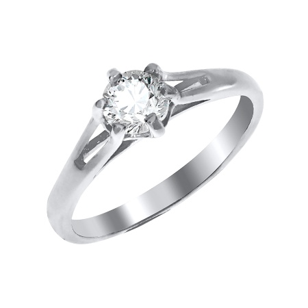 Купить оптом кольцо из серебра с фианитом 1340200003 от Krasnoe