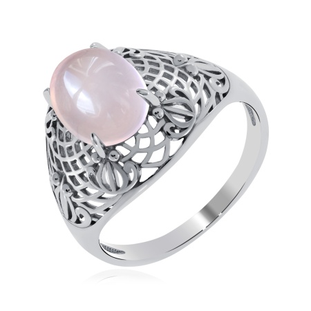 Купить оптом кольцо из серебра с кварцем 1340101953-30 от Krasnoe