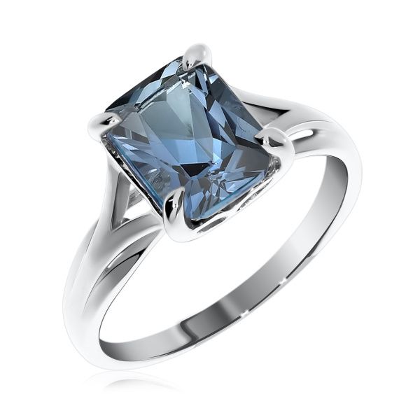 Купить оптом кольцо из серебра с ситаллом 1340880095-76 от Krasnoe