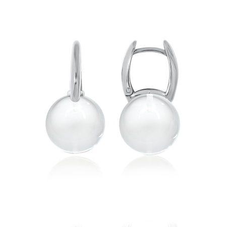 Купить оптом серьги из серебра с хрусталём 2340524318 от Krasnoe