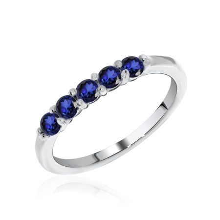 Купить оптом кольцо из серебра с ситаллами 1340881319-82 от Krasnoe