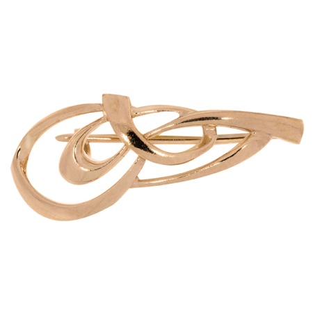 Купить оптом брошь из серебра без вставок 3402021994 от Krasnoe