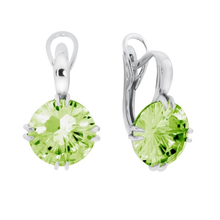 Купить оптом серьги из серебра с фианитами 2340201498-65 от Krasnoe